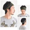 Шарм Тюрбан Один Размер Подходит Черная Повязка для Волос, Вискоза, Аранжировка, Повязка на Голову, Все,
