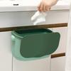 Hanging Trash Can for Kitchen Large Capacity Kitchen Recycling Garbage Basket Bathroom Wall Mounted Trash Bin with Lid