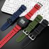 Аксессуары для ремешка часов подходят для Casio Watch W-218h / F-108 AE1200 / 1000 / 1300 смола силикон ремешок для часов 18 мм