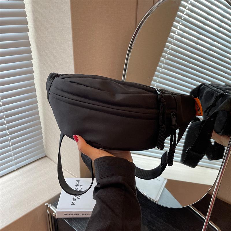 Летняя спортивная сумка на грудь в корейском стиле – модная поясная сумка с широким ремешком и сумка-мессенджер для женщин