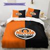 FC Shakhtar Donetsk RugPattern Bedding Quilt Set Quilt Cover Pillowcase Home Decoration Birthday Gift (1 * duvet cover + 2 * pillowcase, without core)