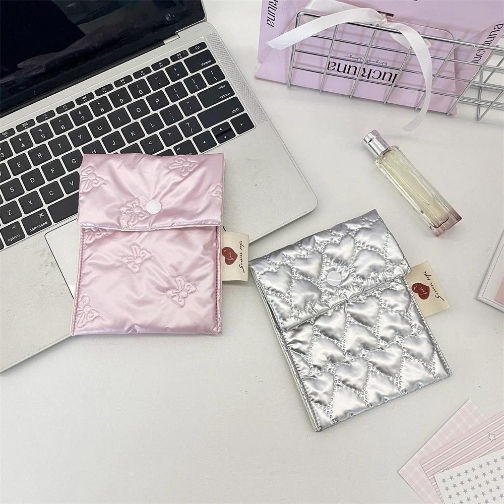 Large Capacity Cosmetic Bag Portable Makeup Bag Sanitary Napkins Storage Bag Makeup Storage