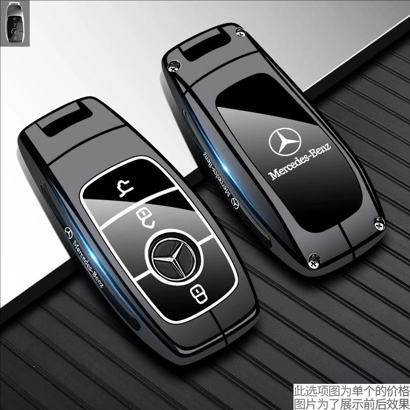 TPU Style Car Key Case Cover Shell Fob For Mercedes Benz C E S Class W206 W223 W214 GLA GLB GLC CLA CLS E300 S450 S580 S500 LL3