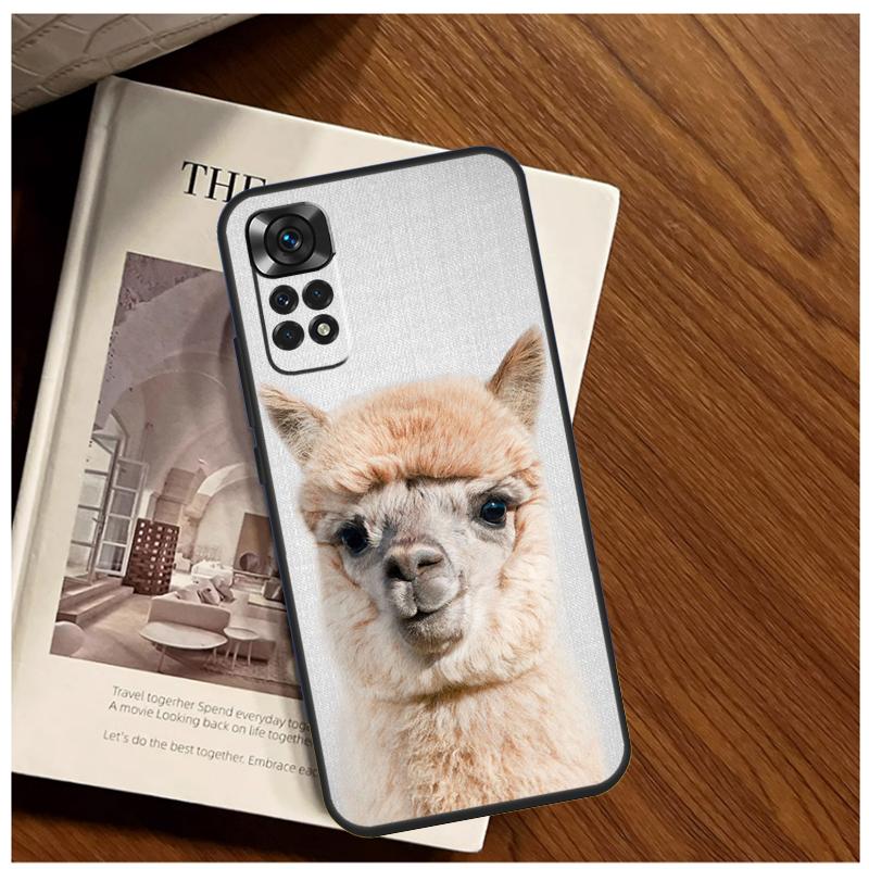 Lama Llama Alpaca Case For Xiaomi Redmi Note 11 10 9 12 13 14 15 Pro Plus Cover For Redmi 15 C 10C 13C 12C 14C