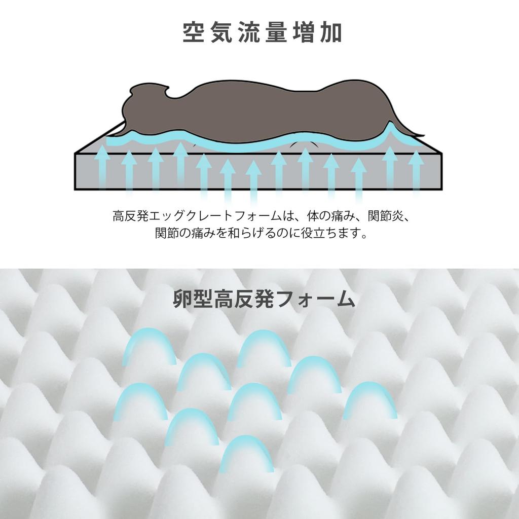 Ножки Lague Dog для средней и большой кошачьей кровати, съемные 107 см х серая кровать, высокая упругость, водонепроницаемая, моющаяся, для собак, подушка, чехол, нескользящая,