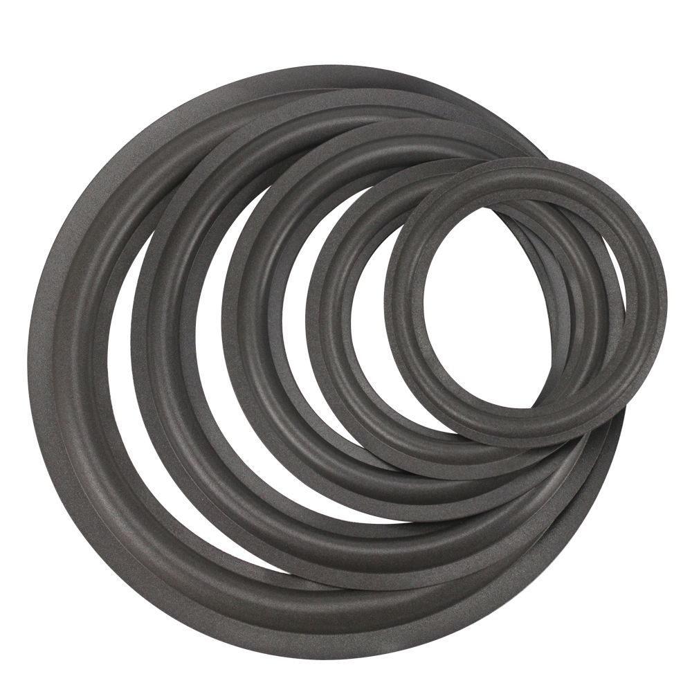 Складное кольцо с резиновым краем, аксессуары для ремонта динамиков, складное кольцо с краями динамика, подвесное кольцо с краями