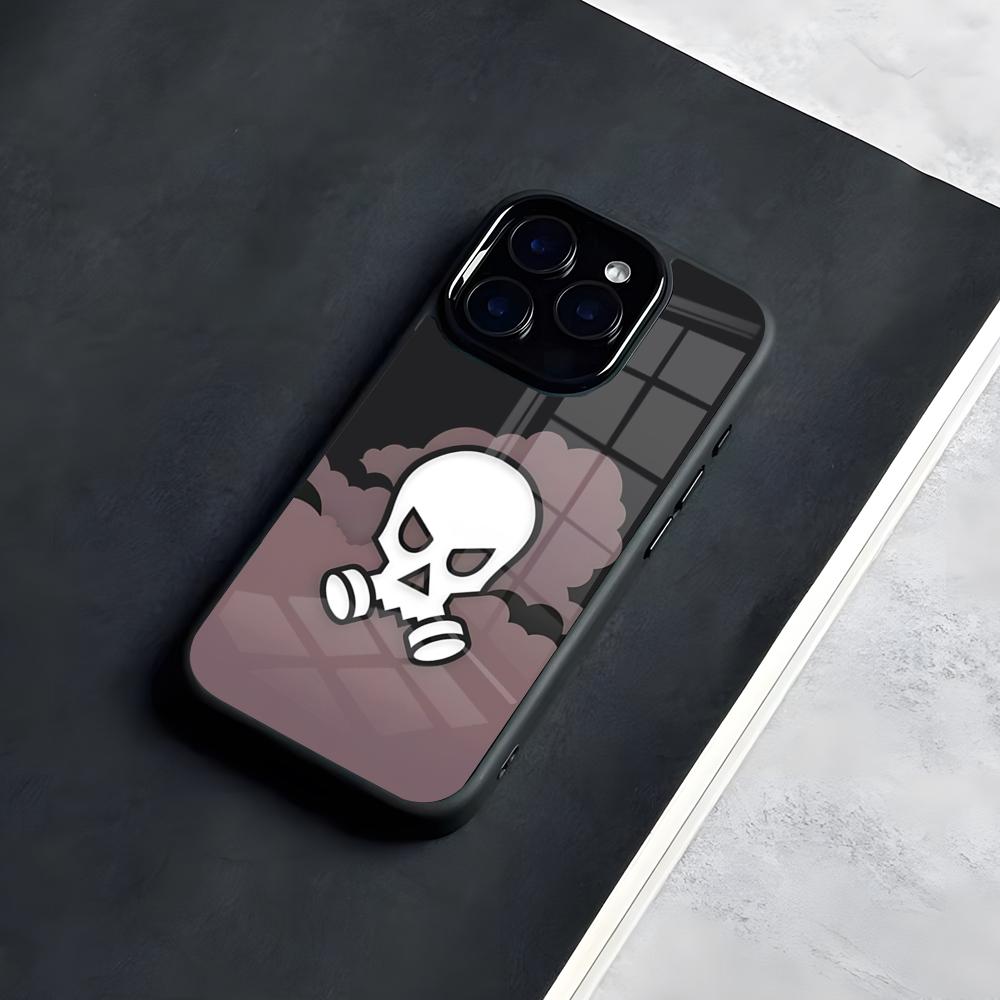 R-Rainbow-Six Siege Game Phone Case For IPhone 17 Pro Max 16 15 14 13 11 Pro Max Plus Glass Phone Case