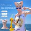 Sunscreen Face Scarf Ice Silk Mask Summer Face Gini Thin Face Cover  Swimming