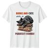 Books And Cats Are A TShirt Bibliophile Cats Birthday Gift For Him And Her