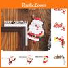 Американский стиль Рождественское украшение дверного проема Деревянный праздничный декор оконного проема