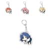 Stylish Bocchi The Rock Acrylic Keychain Double-sided Printed Keyring Bag Pendant Gifts