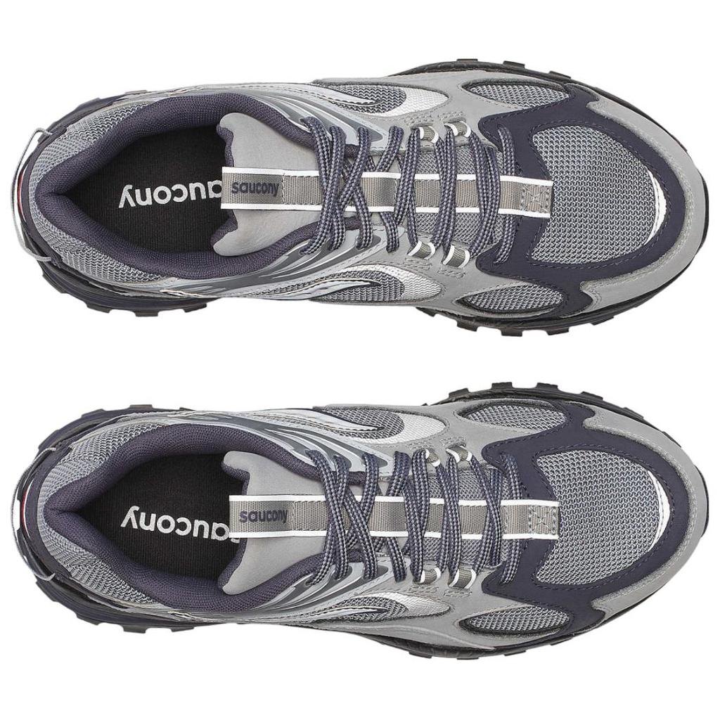 SAUCONY Grid Aura X Grey Pack - Grey Silver Unisex Sneakers S70908-2