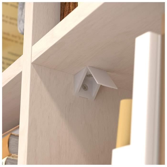 Угловые соединители - Sossai - 100 штук - Пластик - Белый - Универсальные