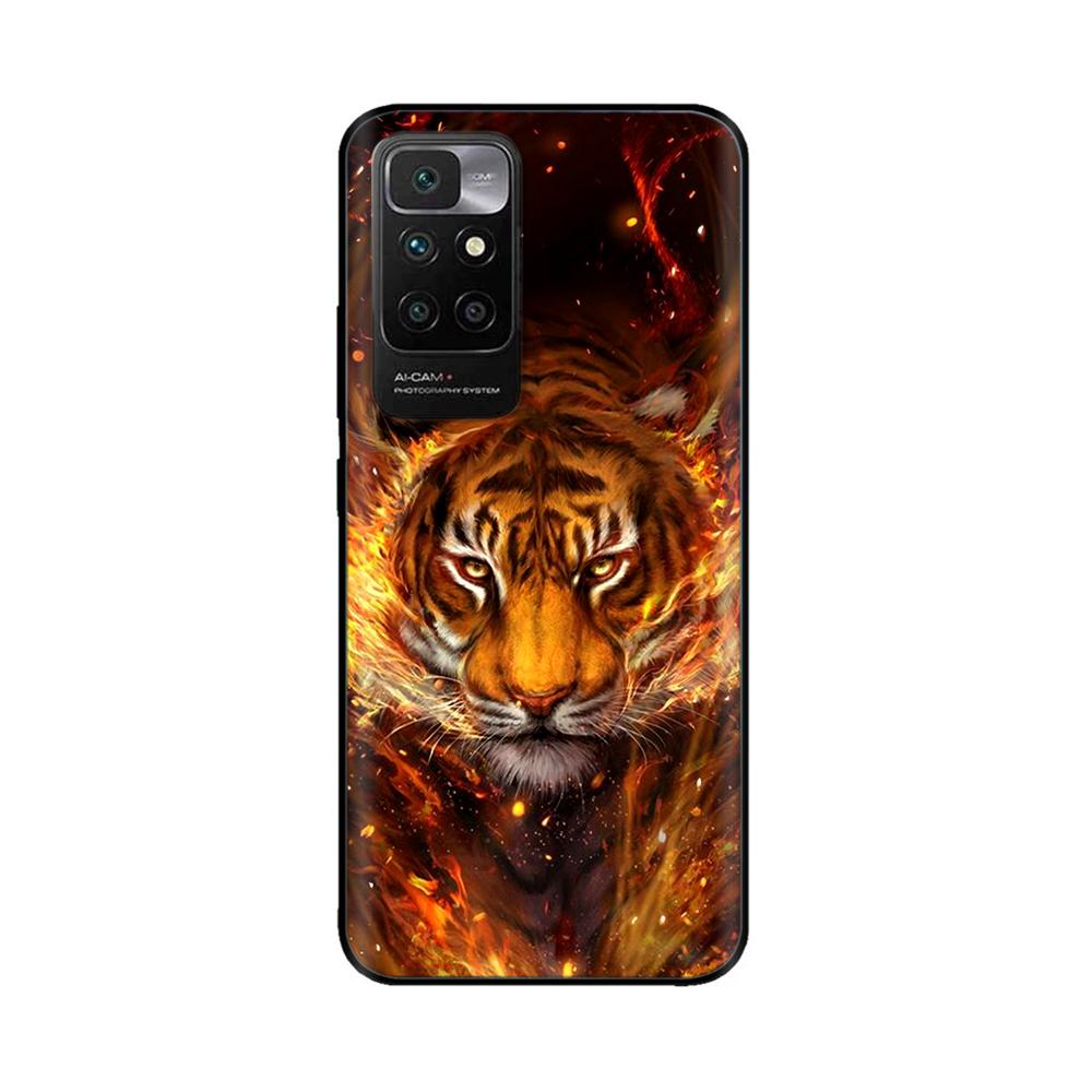 Для Redmi10 Xiaomi Redmi 10 Чехол для Redmi 10 Prime Бампер 6,5 дюйма Мягкий ТПУ Силиконовый Чехол Для redmi10 Чехлы Мраморная Задняя Крышка