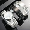 20mm 22mm Stainless Steel Solid Strap Detachable Modifiable Bracelet for Mido Citizen IWC Seiko Flat and Curved End Watchband