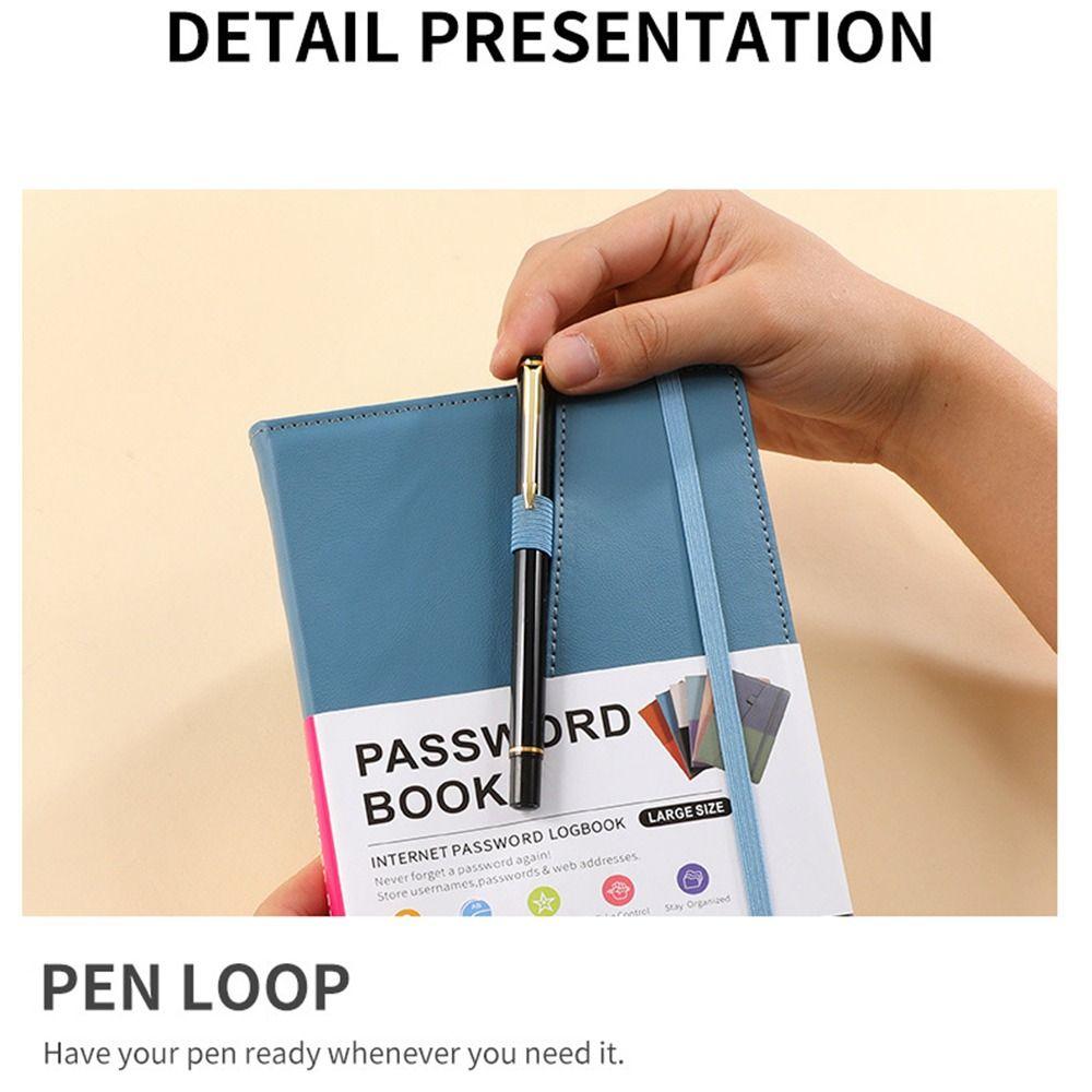 С алфавитными вкладками Книга-хранилище паролей Большой размер Интернет-журнал паролей Книга паролей формата A5
