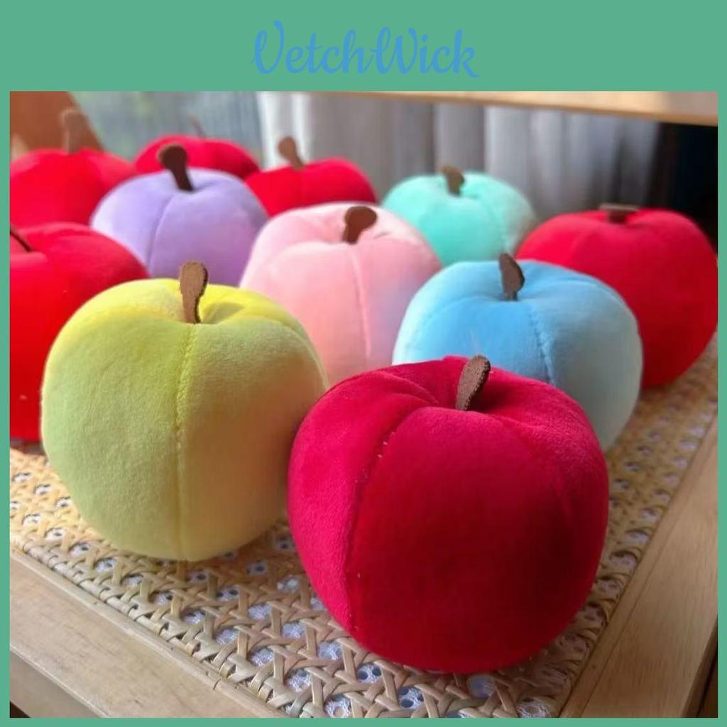 Cute Apple Fruit Stress Relief Plush Toy With Soft Filling For Birthday And Holiday Gifts