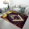 Fashion Carpet Freemasonry Rug Masonic Soft Doormat Rugs Bedroom  Freemason Living Room Door Floor Hallway Mats Large