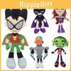 Adorable 10-inch Teen Titans Go Plush Toy Collection Featuring Robin Raven Cyborg