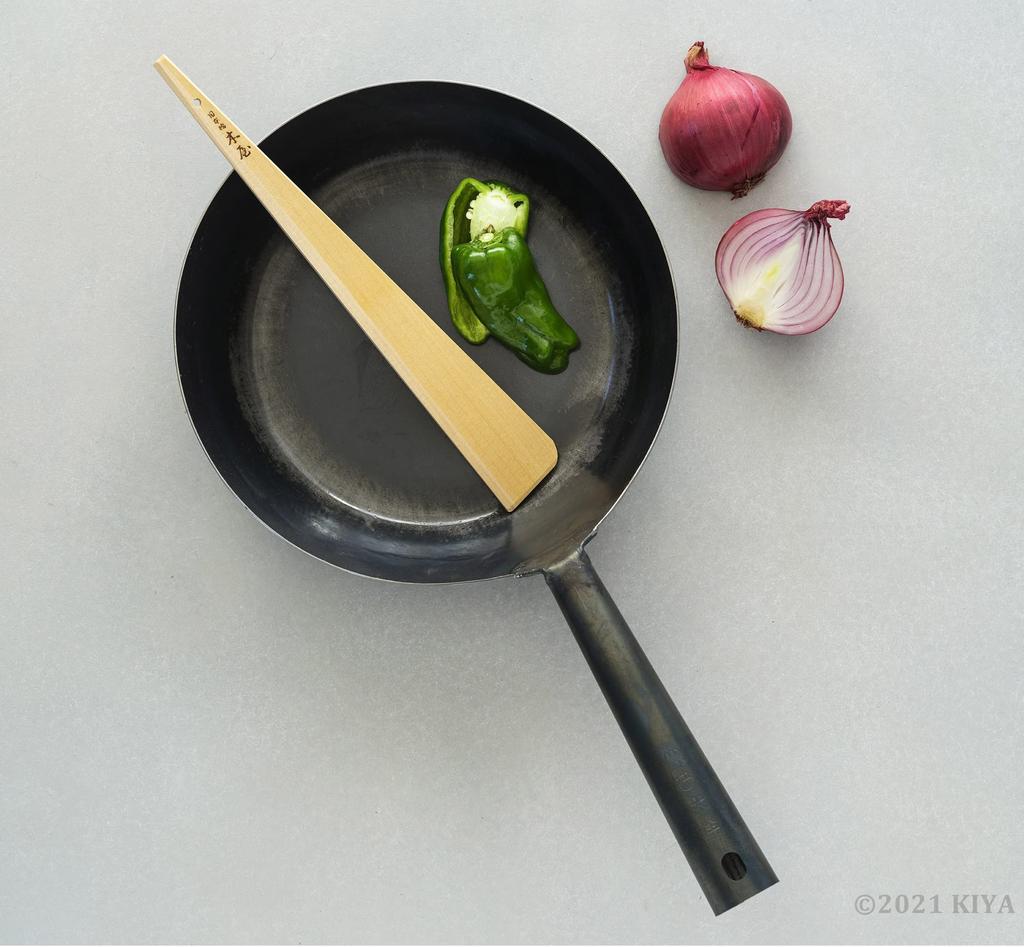 Железная кованая сковорода Kiya, 24 см, железная Ямада Когёсё