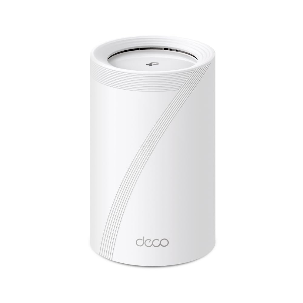 Mesh Wi-Fi роутер TP-Link BE9300 | 2,5 Гбит/с Ethernet | 5760 Мбит/с (6 ГГц) + 4320 Мбит/с (5GHz) + 688 Мбит/с (2,4) | Максимальный радиус действия Wi-Fi 278 м² | Одновременный
