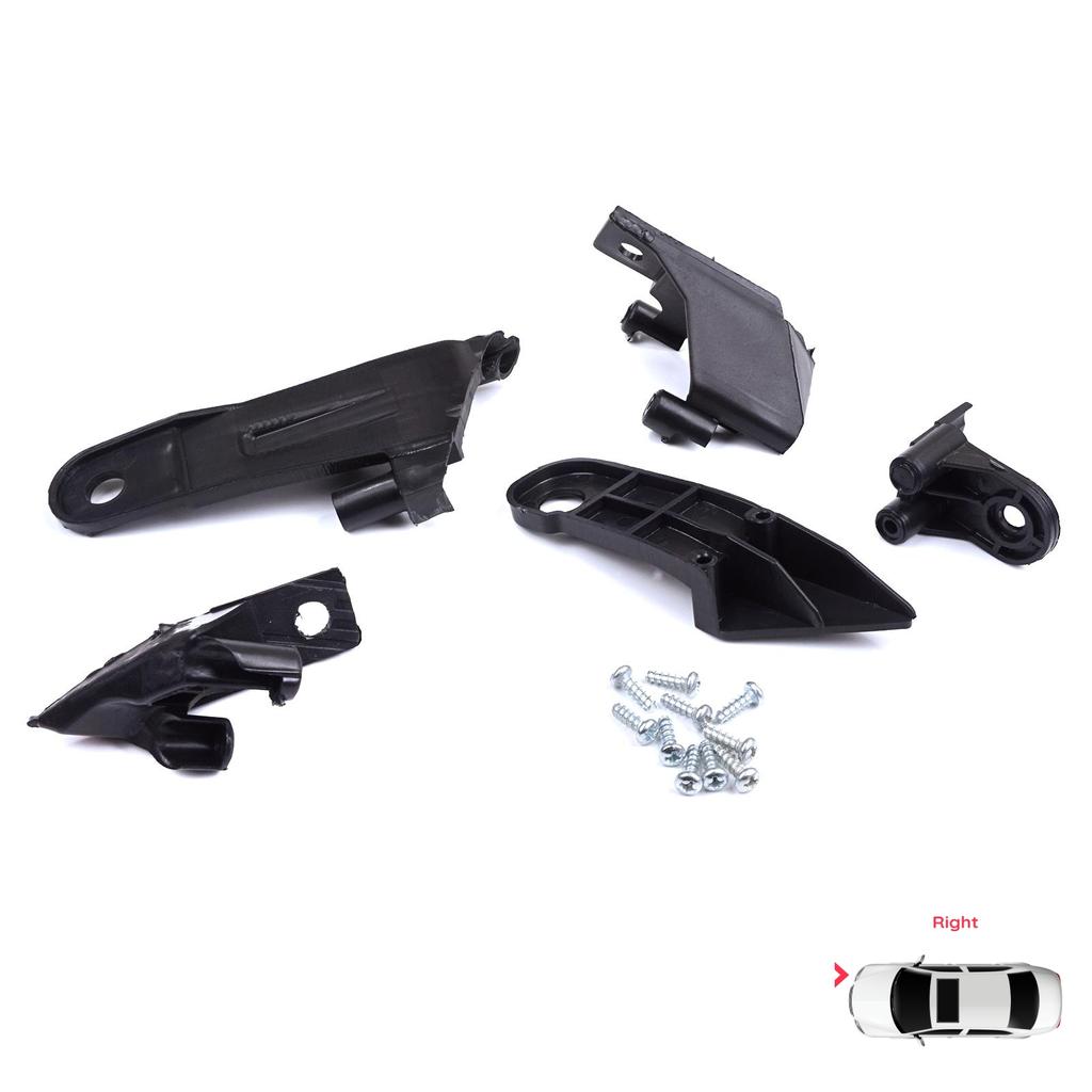 BHL565-2 Комплект кронштейнов для крепления фары, правая сторона для Dacia Renault Duster MK2 HM 2017-2024 260101133R