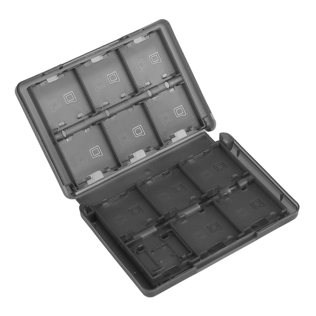 28 в 1 PP пластиковый чехол для игровой карты коробка для хранения картриджей для Nintendo 3DS DSL DSI LL черный