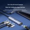 Док-станция Shanze Type-C с Gigabit Ethernet и 4K HDMI