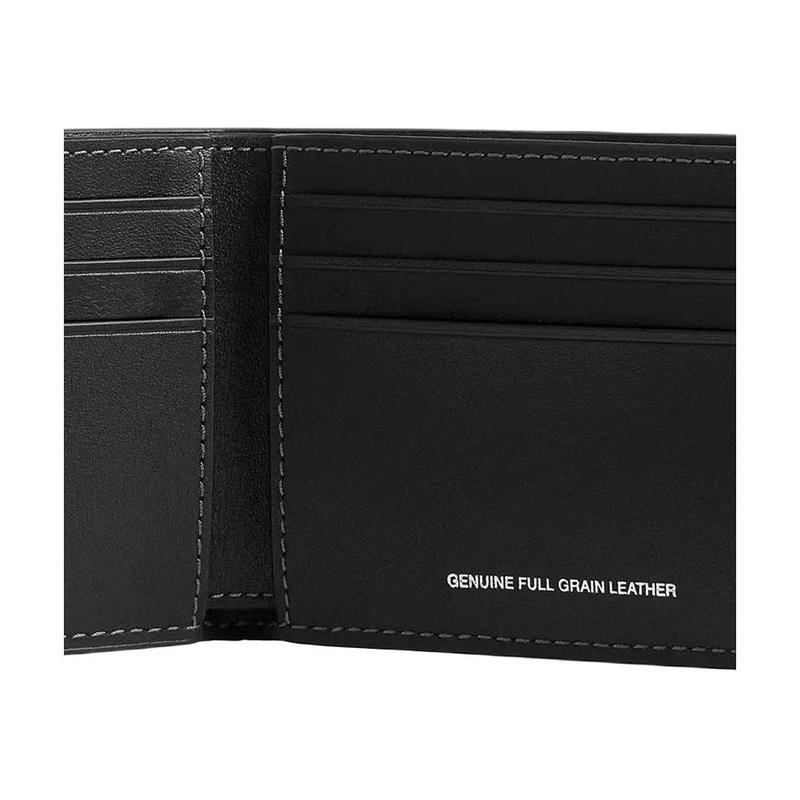 Coach Кошелек-портмоне FLOPPY 10 складной кошелек из коровьей кожи мужской черный черный
