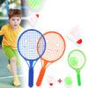 Tennis Racket Set Plastic Racket Set Kids Sports Toy Badminton Racket Set For Toddlers Indoor Outdoor Games
