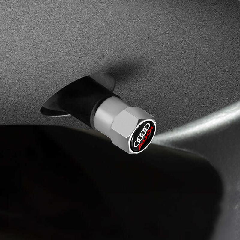 4 шт./компл. Колпачки на ниппель автомобильной шины Противоугонные герметичные крышки для Audi A7 A8 A3 A4 A5 A6 TT Q3 Q5 Q7 A1 B5 B6 B7 B8 B9 8P C6 C5 C7