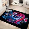 Astro Bot2 Printed Absorbent Washable Carpet, Non-Slip Bathroom Mats, Kitchen Rugs, Yoga Mat,Living Room Entrance, Camping Picnic Rugs