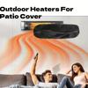 Heavy-Duty Electric Heater Cover - All-Weather Protection,High Quality,Oxford Cloth Construction with Drawstring Closure