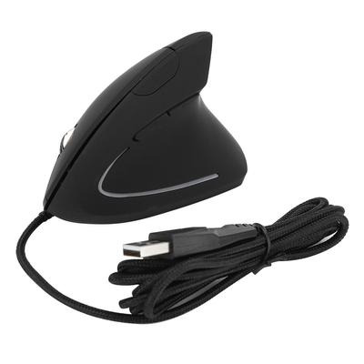 Вертикальная мышь Цветная эргономичная перезаряжаемая USB-приемник ABS офисная проводная мышь J‑5