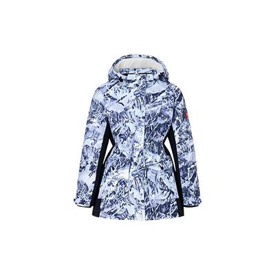 Пуховик с принтом логотипа и скрытой молнией Женская куртка Legendary-Blue 162247909-4