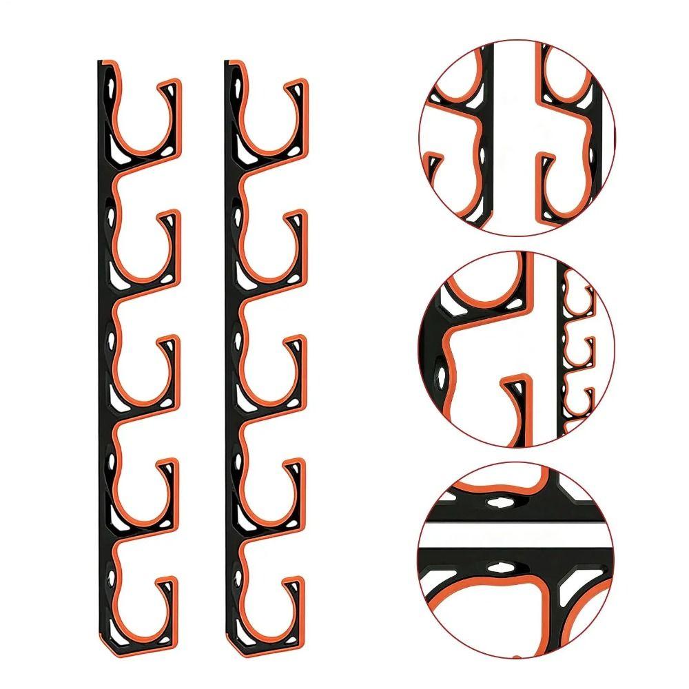 Easy To Install Wall Mounted Fishing Rod Storage Rack Fishing Rod Organizer Garage