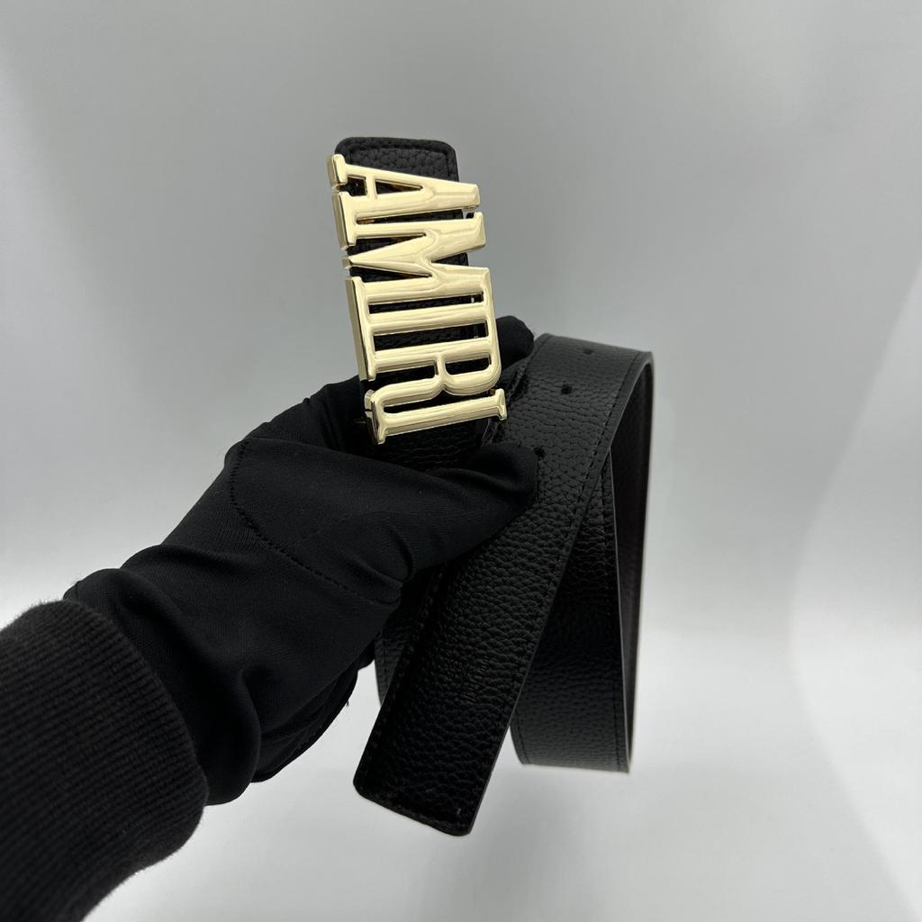 Мужской стильный кожаный ремень с гладкой пряжкой - Универсальный для бизнеса и моды