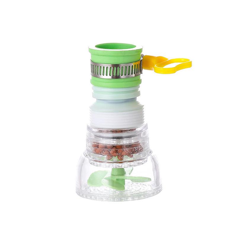 360° Rotating Faucet Booster Shower Kitchen Sink Faucet Extender Water Filter