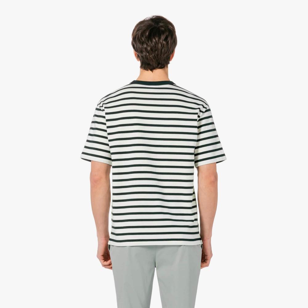 Lacoste Мужская базовая футболка с коротким рукавом из плотного джерси TH315E-56GAFK