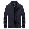 Men's New Outdoor Stretch Fleece Jacket Jacket Autumn New Stand-up Collar Casual Jacket