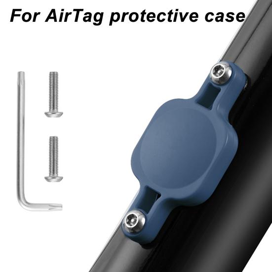 Локатор, крепление для велосипеда для AirTag, водонепроницаемый легкий велосипед, скрытый держатель GPS-трекера, чехол для устройства слежения против потери, аксессуары для велосипеда