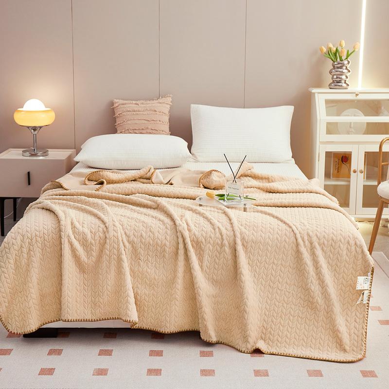 Пшеничный кролик плюшевый плед весенне-осенний двойной машинная стирка покрывало детское общежитие односпальный плед