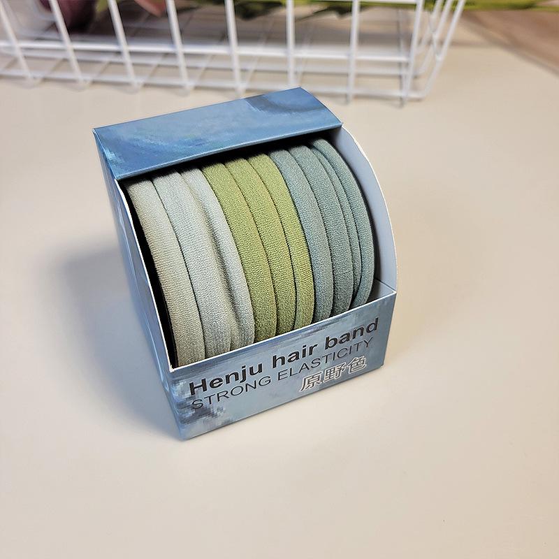 Высокоэластичные женские толстые бесшовные резинки для волос - прочный корейский стиль