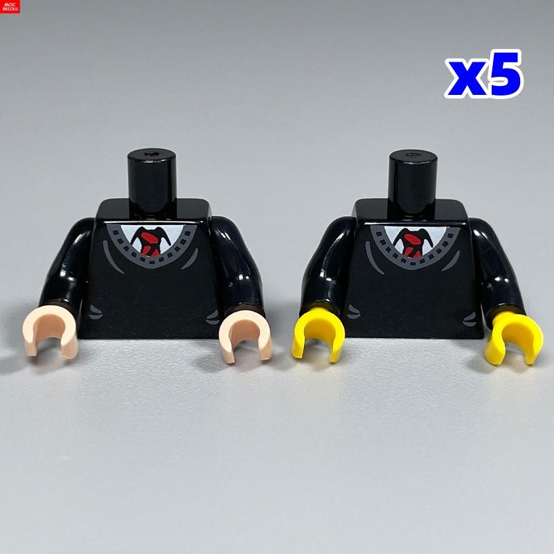 10 шт. Набор деталей MOC Фигурки Шеф-повар доктор Часть тела Туловище Строительные блоки Аксессуары Собираемые Частицы Игрушки Подарки