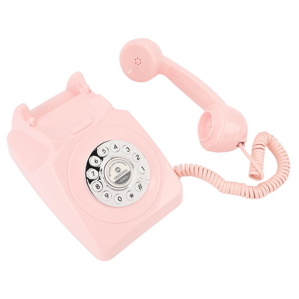 Audio Guest Book Phone Clear Sound Convenient Use Audio Message Recording Telephone for Wedding