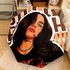1 шт. Автоматический зонт Billie Eilish's Dark Melody - Подходит для путешествий, улицы, портативный зонт, подарок на день рождения, предметы первой необходимости
