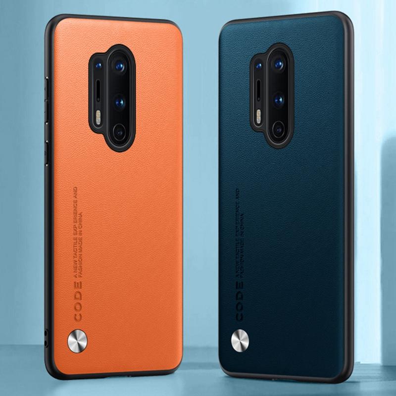 Роскошный чехол из искусственной кожи для OnePlus 8 Pro 8Pro, задняя крышка, матовый силиконовый противоударный чехол для телефона с полной защитой для One Plus 8 Pro