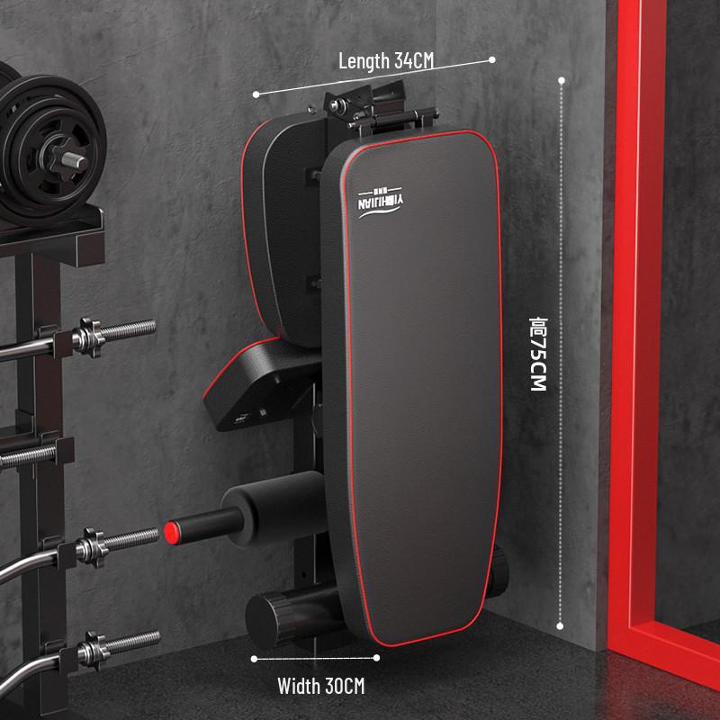 Скамьи для гантелей, скамьи для домашнего фитнеса, складные, не требующие установки, многофункциональные тренажеры для помещений на продажу.