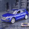 Масштаб 1/32 Q5 SUV, модель автомобиля из сплава, литая под давлением и металлическая игровая модель автомобиля, гиперзвуковая имитация, детская коллекция, подарочная игра