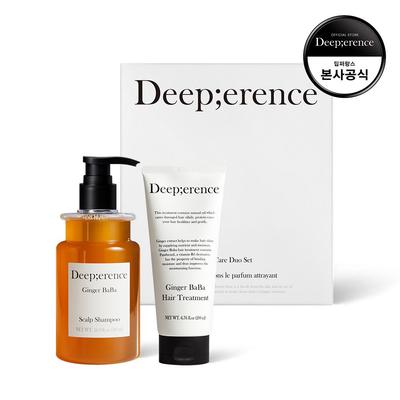 Набор для ухода за волосами и кожей головы Ginger Baba Scalp Duo Set (Шампунь 500 мл + Уход 200 мл)
